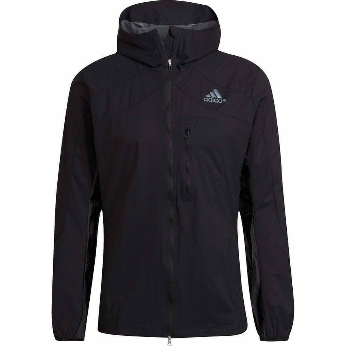 adidas Adizero Marathon Mens Running Jacket - Black