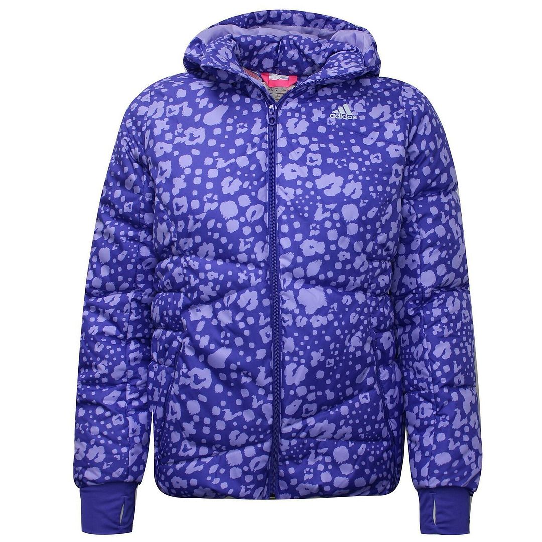 Adidas AOP Kids Purple Jacket