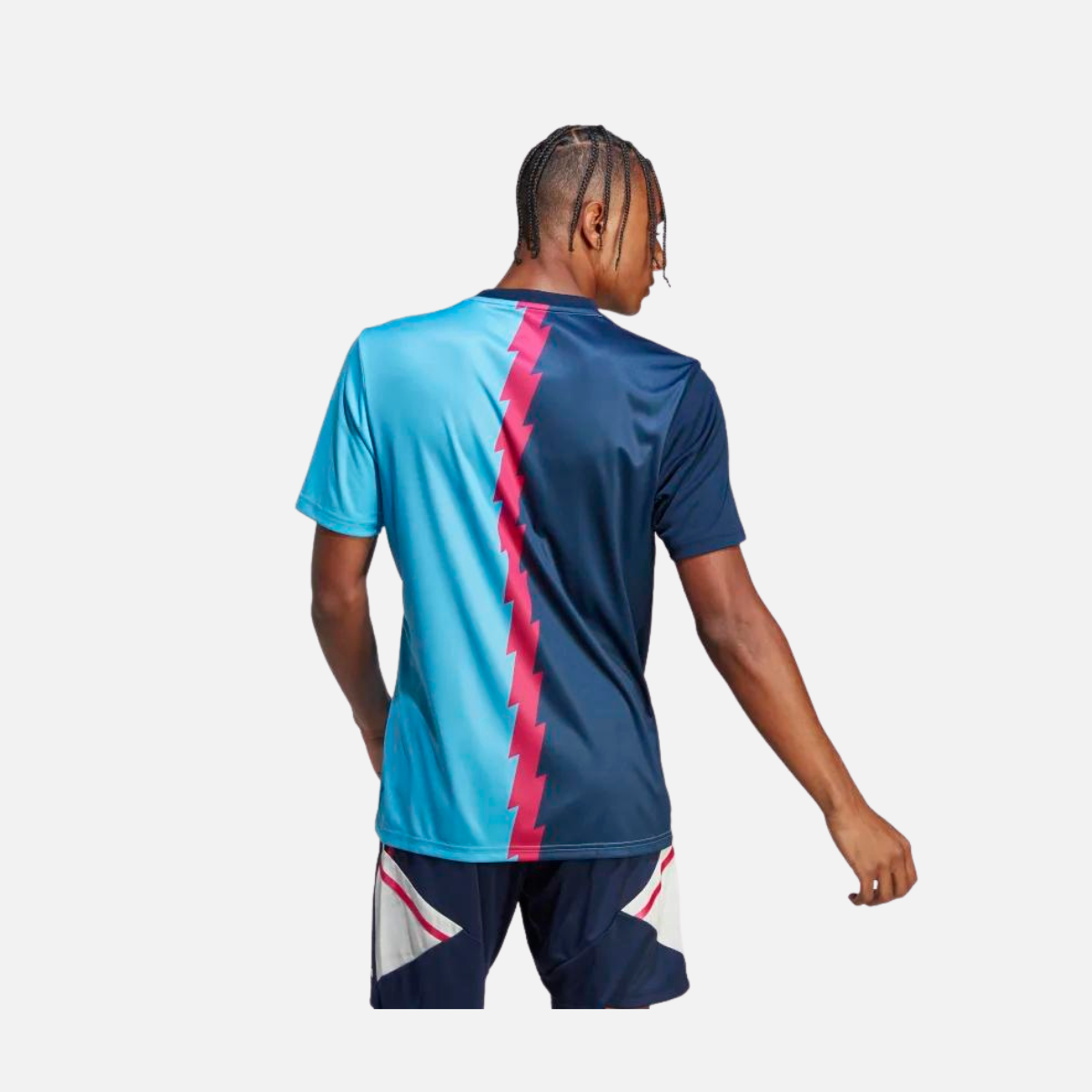 Adidas Aresenal Pre-Match Jersey -Collegiate Navy / Team Real Magenta / Sky Rush