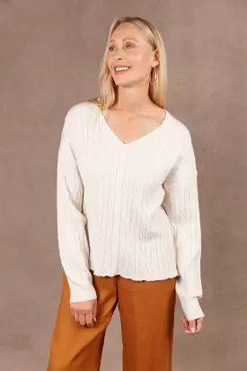 Alawa Cable Knit - Malt