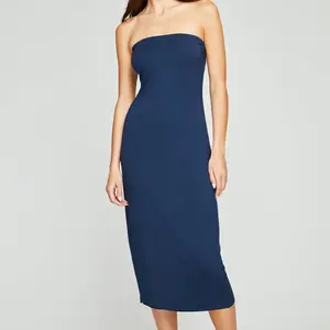 Amina Strapless Midi