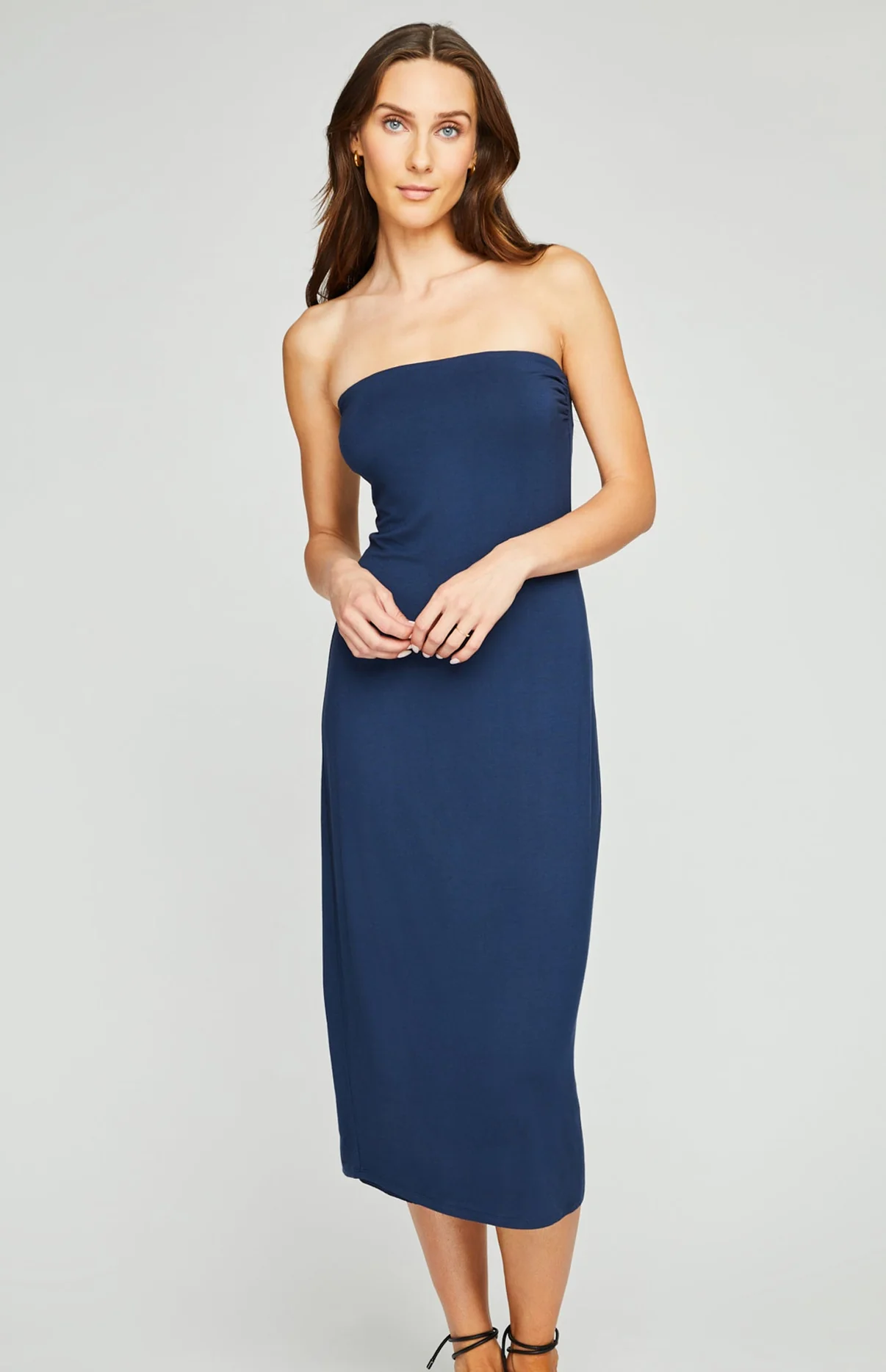 Amina Strapless Midi