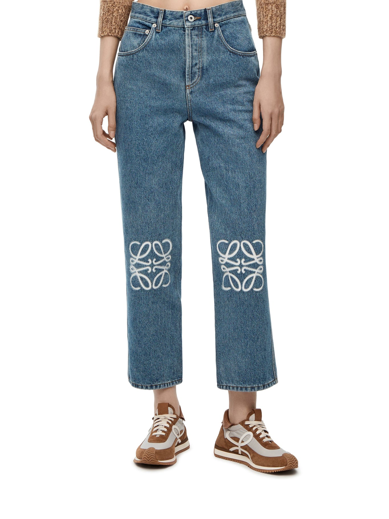 ANAGRAM CROPPED JEANS