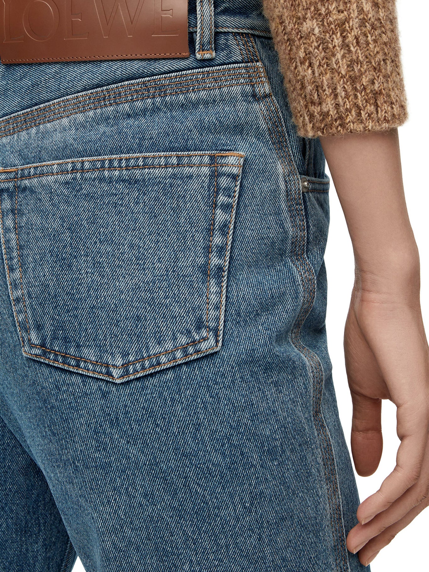 ANAGRAM CROPPED JEANS