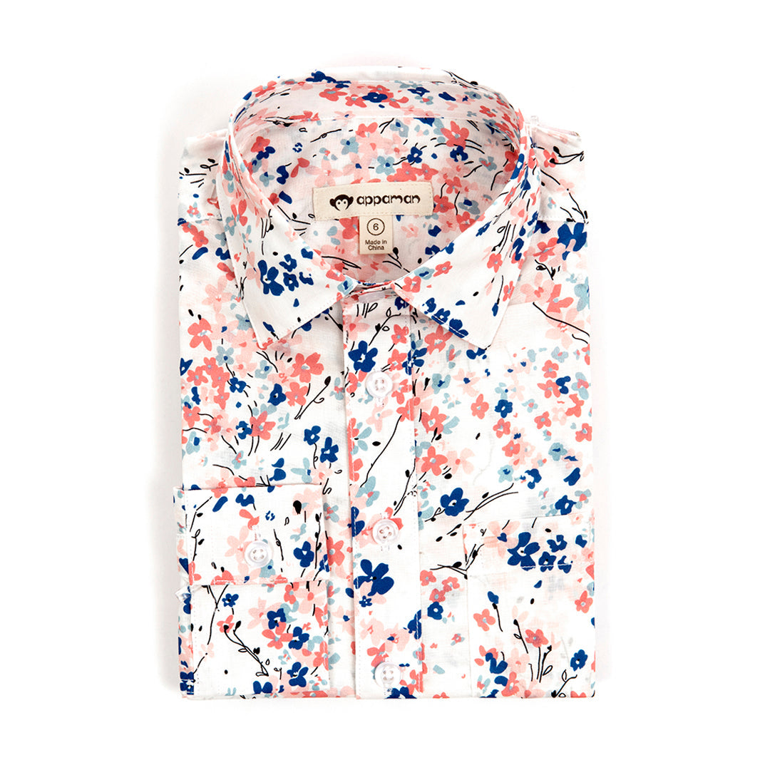 Appaman Boys Dress Shirt_Z8STA-P1486 Spring Bouquet