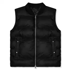 Azat Mard Puffer Black Gilet