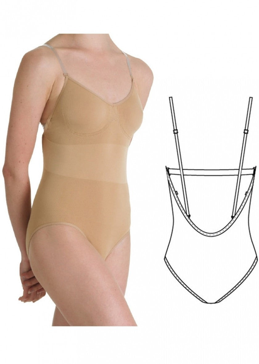 Bloch Ladies Sand Seamless Body Stocking