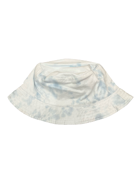 Blue tie dye bucket hat