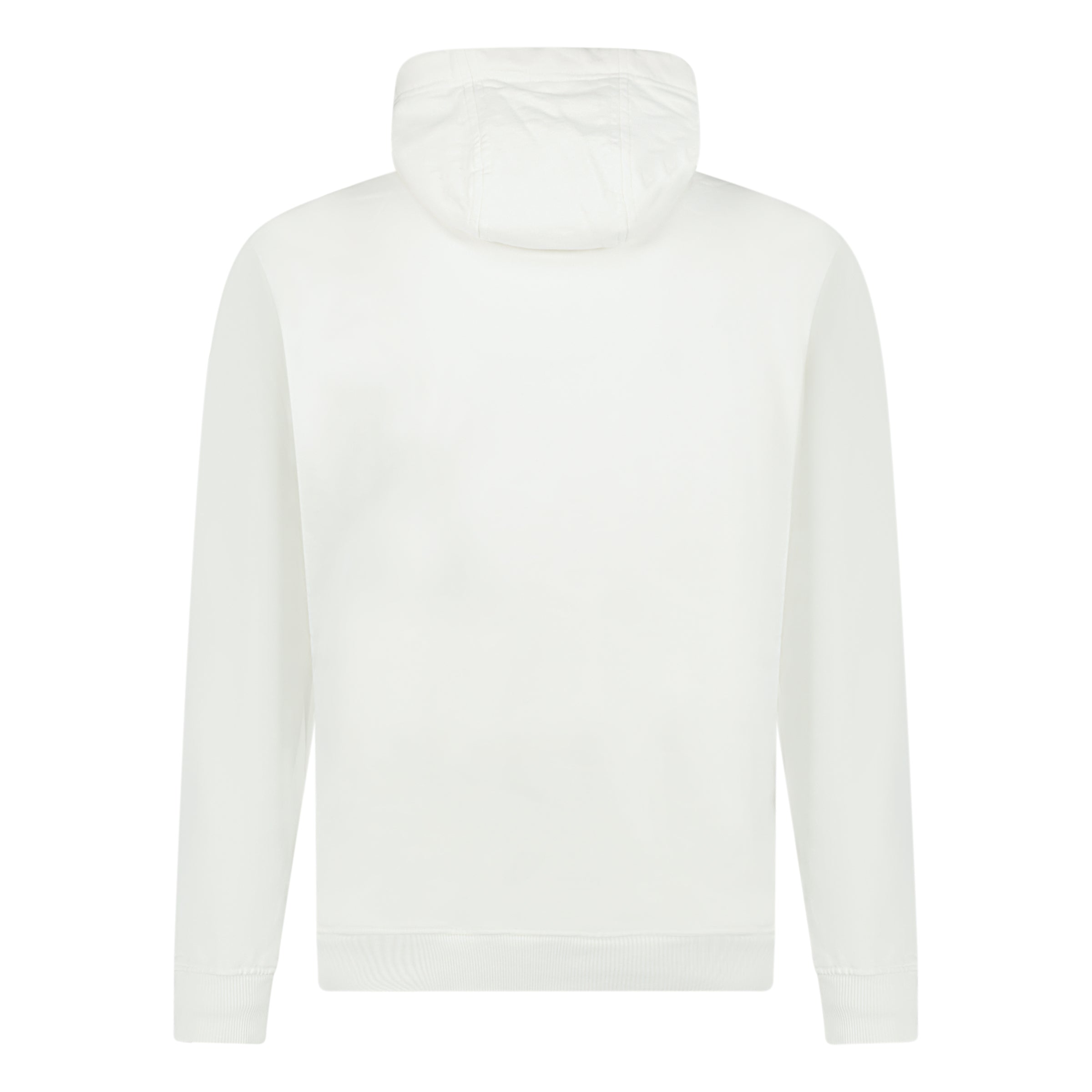 CASABLANCA  LOGO EMBROIDERED HOODED SWEATSHIRT CREAM