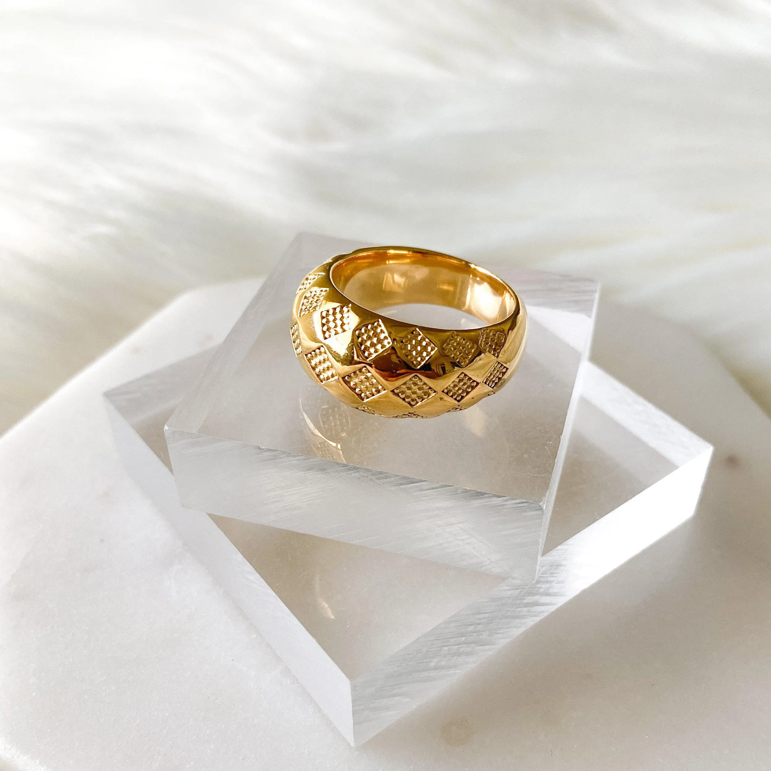 Checkmate Chunky Ring - LAST CHANCE!