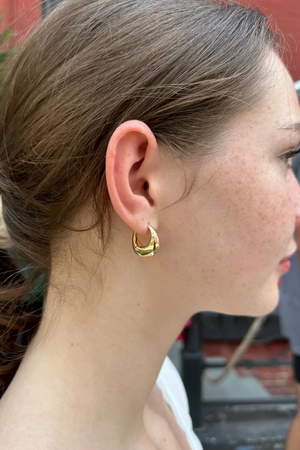 Chunky Hoop Earrings