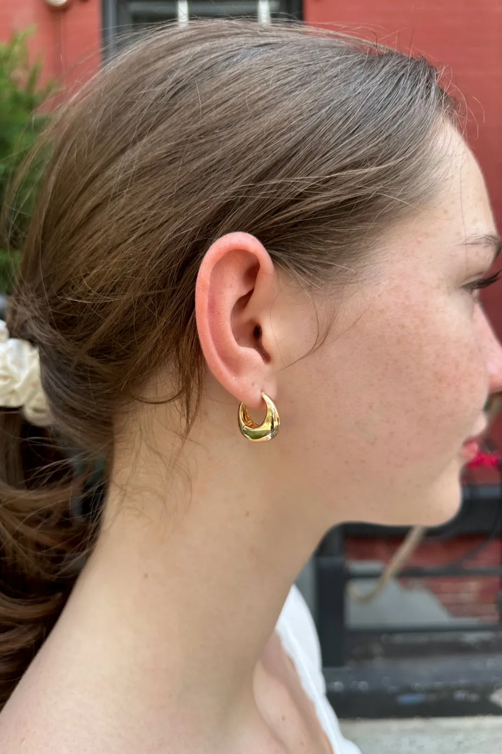 Chunky Hoop Earrings