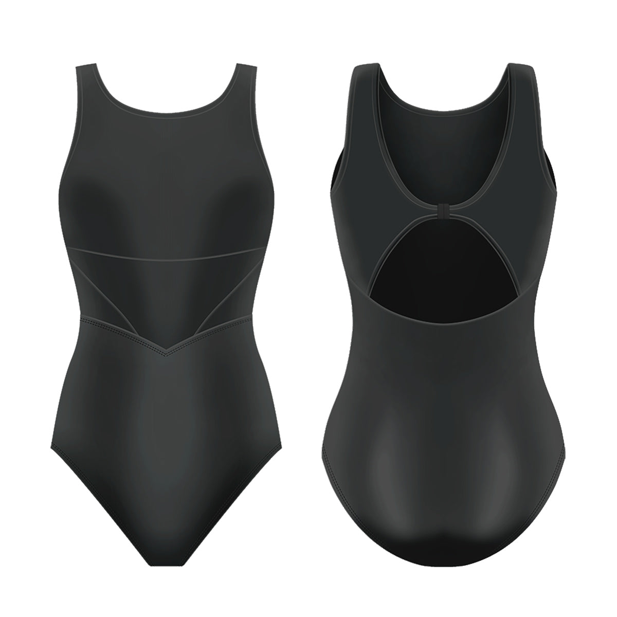 Danse de Paris Blisse Leotard - Jet