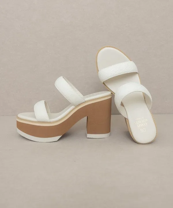 Daphne Chunky Heeled Sandal