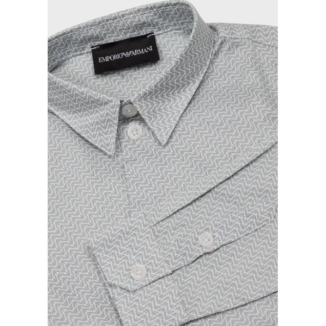 Emporio Armani Boys Dress Shirt_ 3L4C86