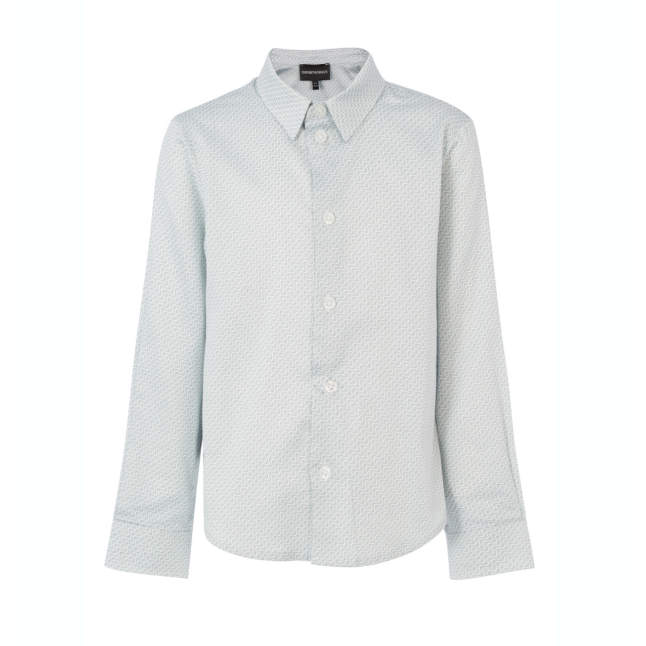 Emporio Armani Boys Pale Blue Dress Shirt_3L4CJD-F715