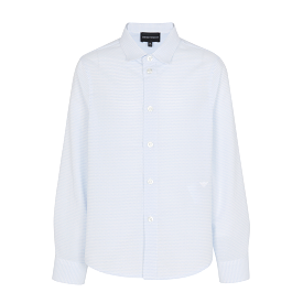 Emporio Armani Boys Pale Blue Dress Shirt_3L4CJD-F9A8