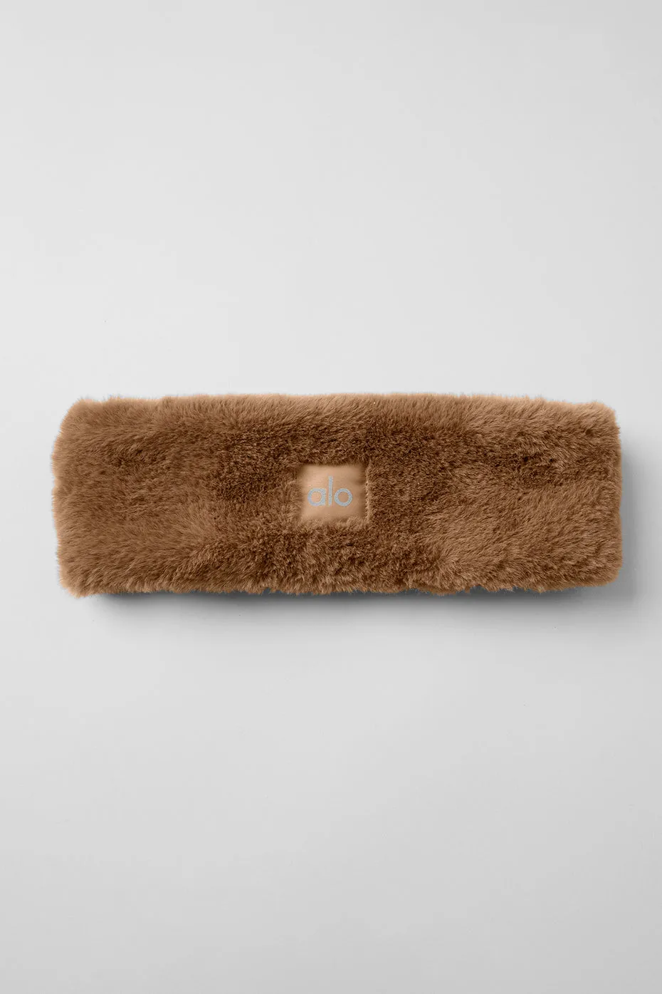 Faux Fur Ear Warmers - Toasted Almond