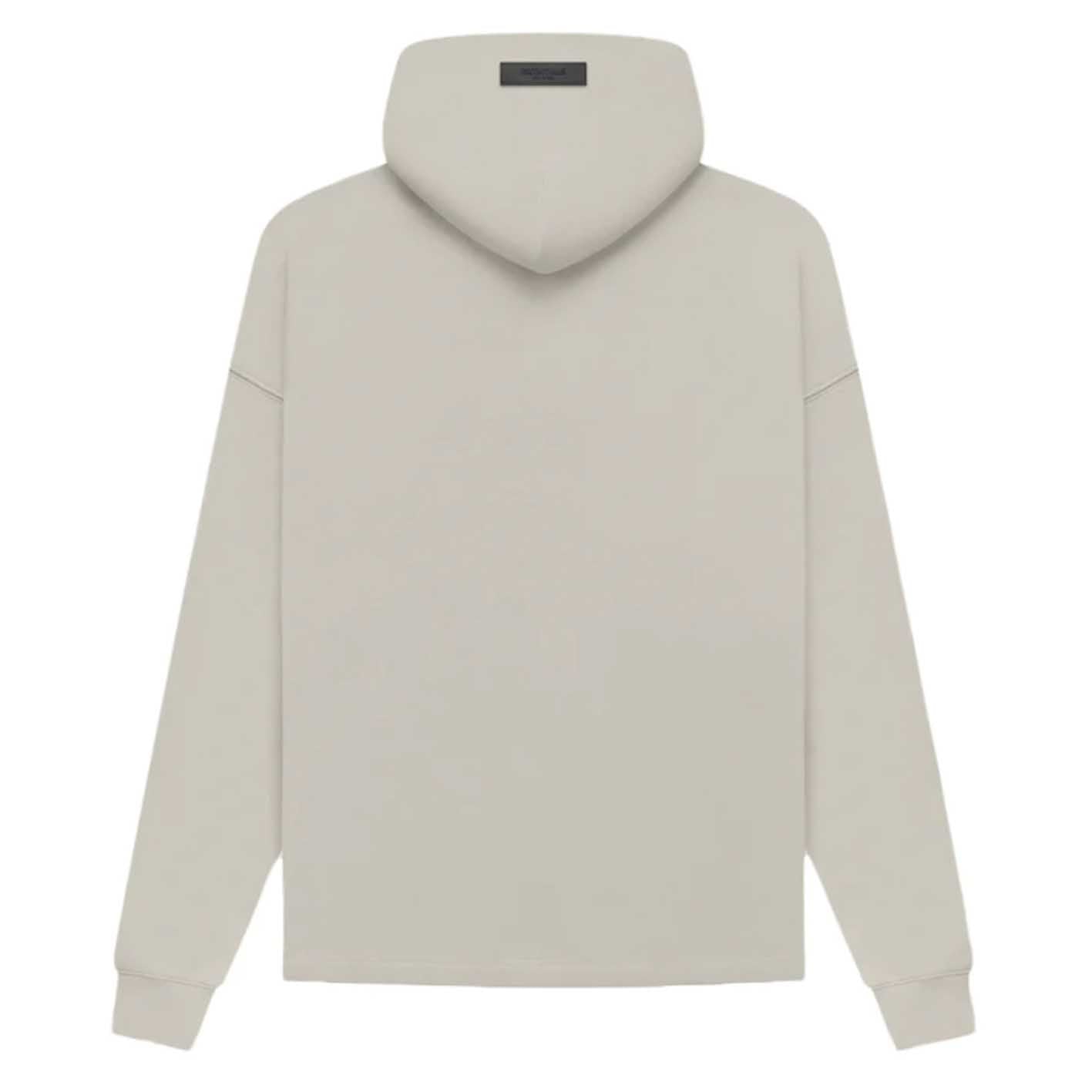 FEAR OF GOD ESSENTIALS PULL-OVER HOODIE RELAXED HOODIE SMOKE