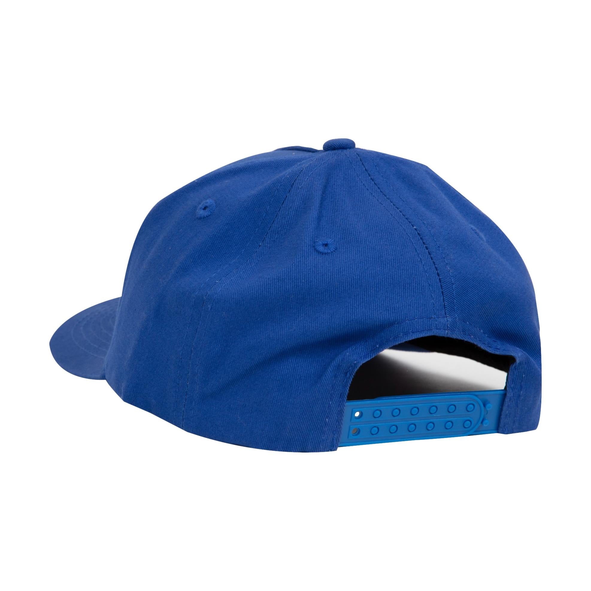 Frog Dino Logo 5 Panel Hat Royal