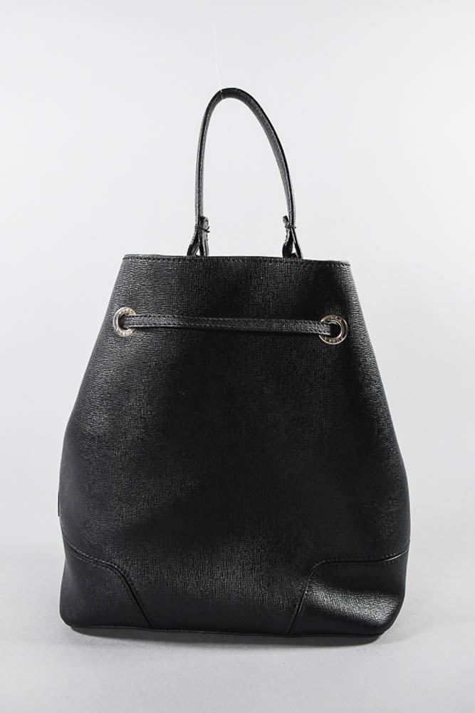 Furla Black Bucket Bag w/ Strap