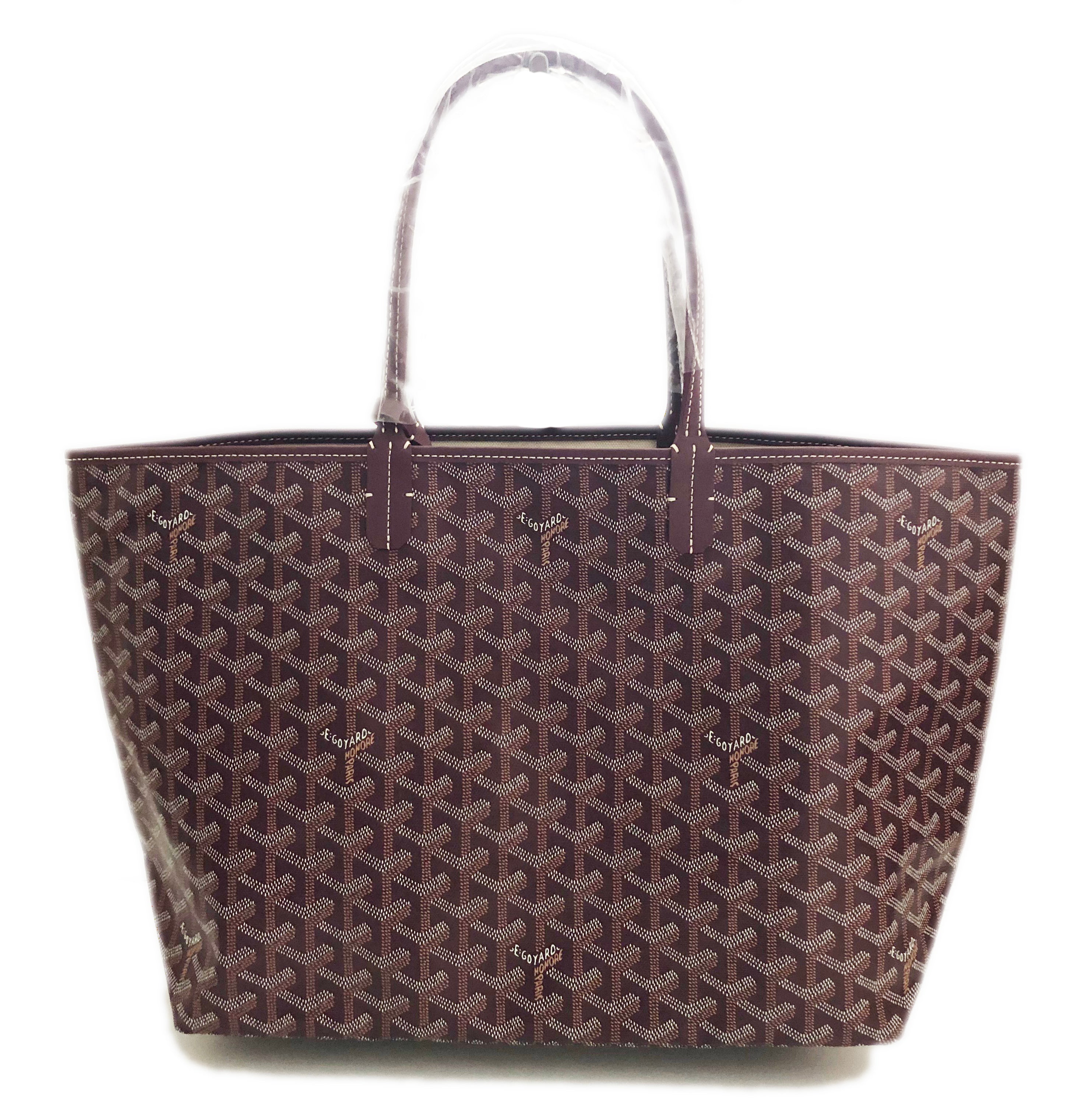 Goyard St. Louis Burgundy PM Tote (NWT)