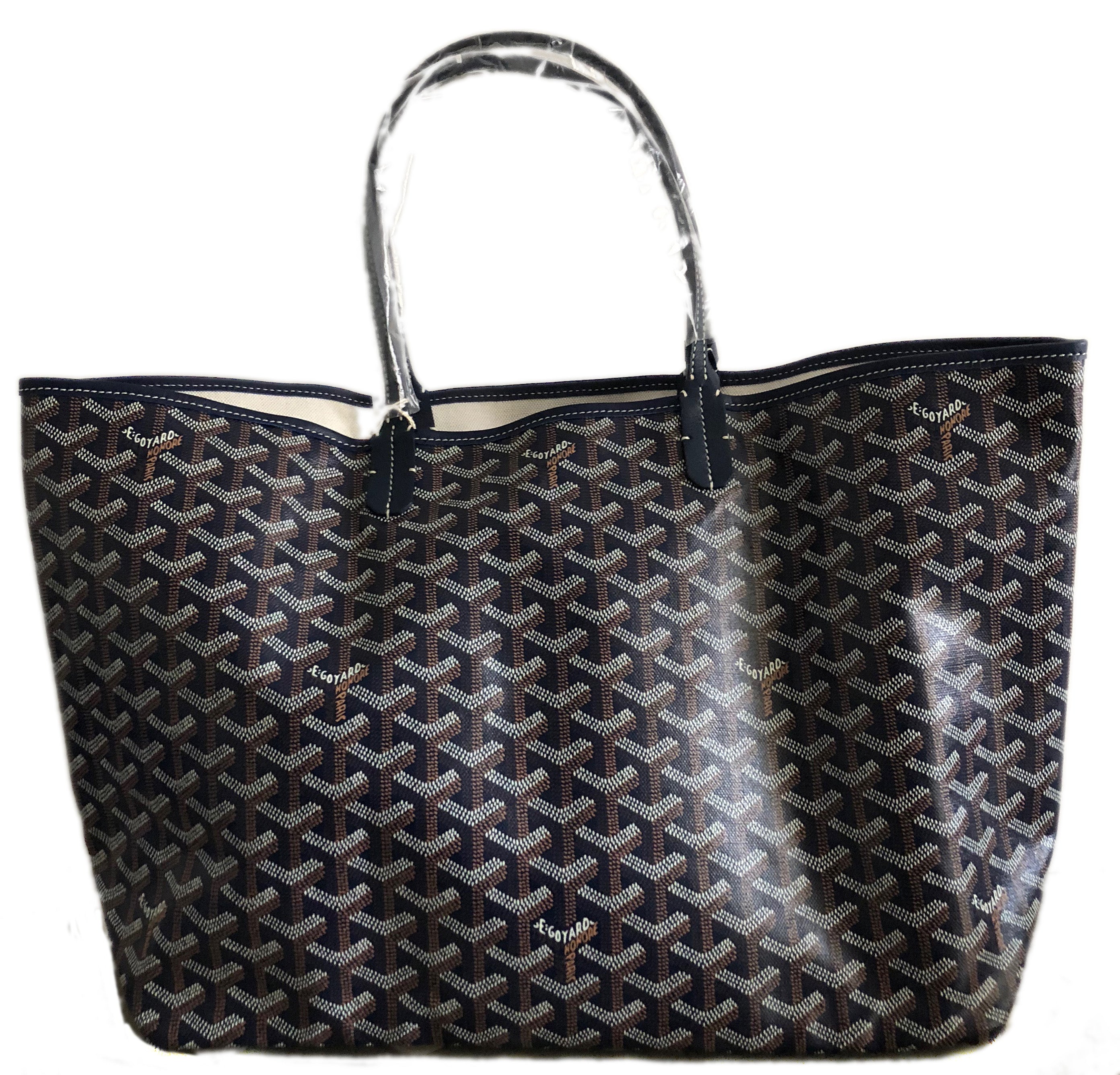 Goyard St. Louis Navy Blue PM Tote (NWT)