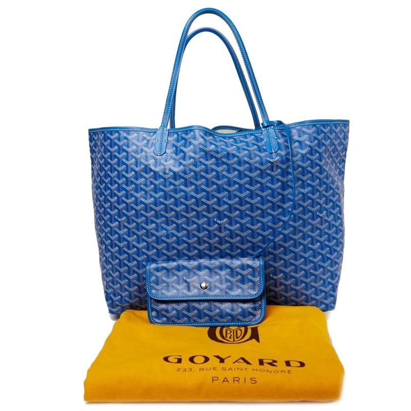 Goyard St. Louis Sky Blue GM Tote (NWT)