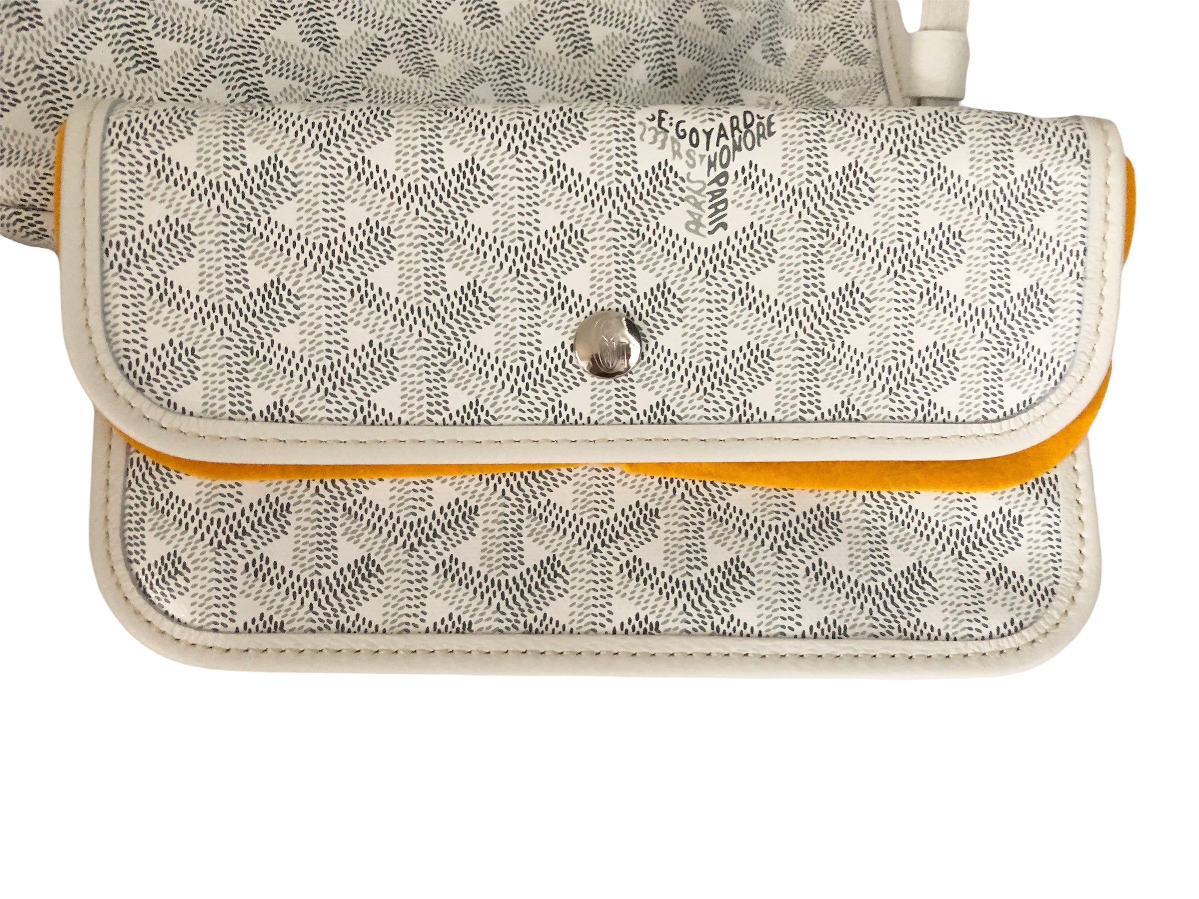 Goyard St. Louis White Tote PM (NWT)