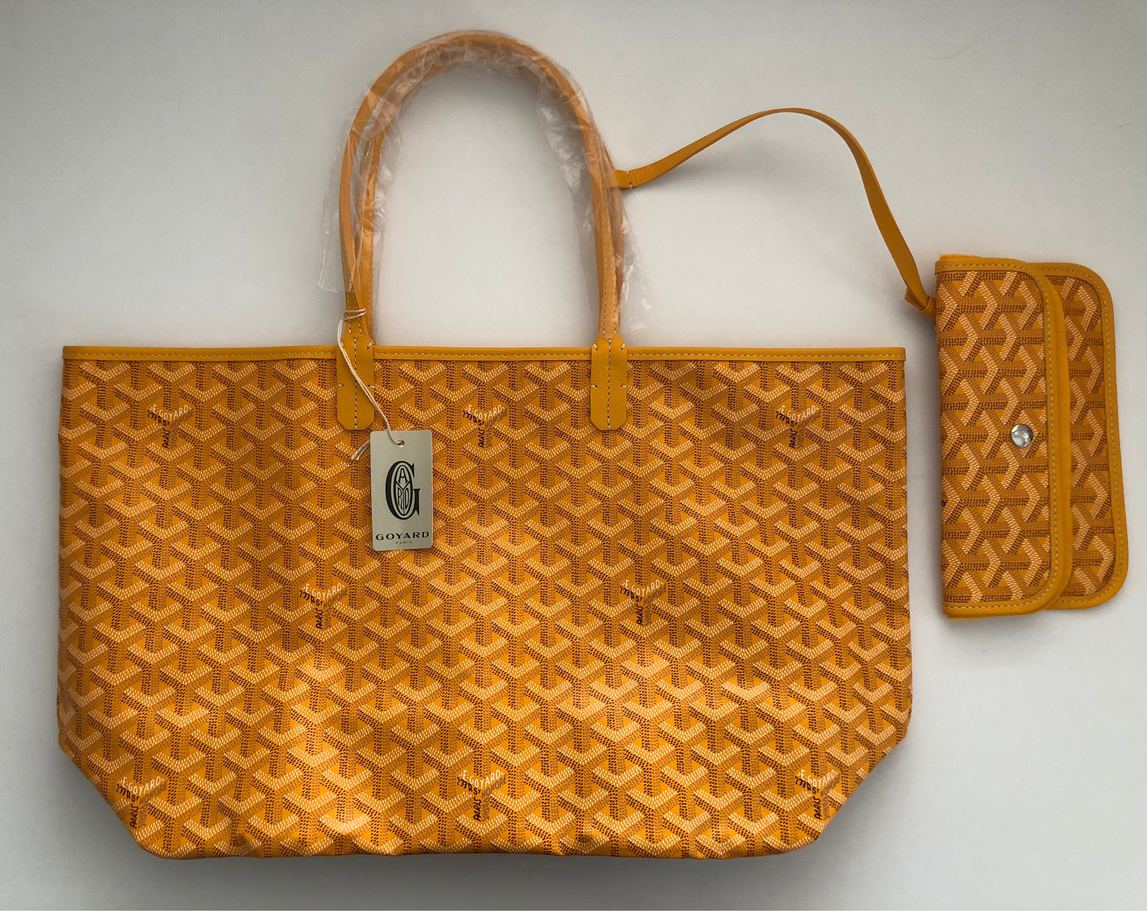 Goyard St. Louis Yellow PM Tote (NWT)