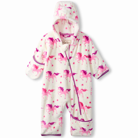 Hatley Twinkle Unicorns Fuzzy Fleece Baby Bundler