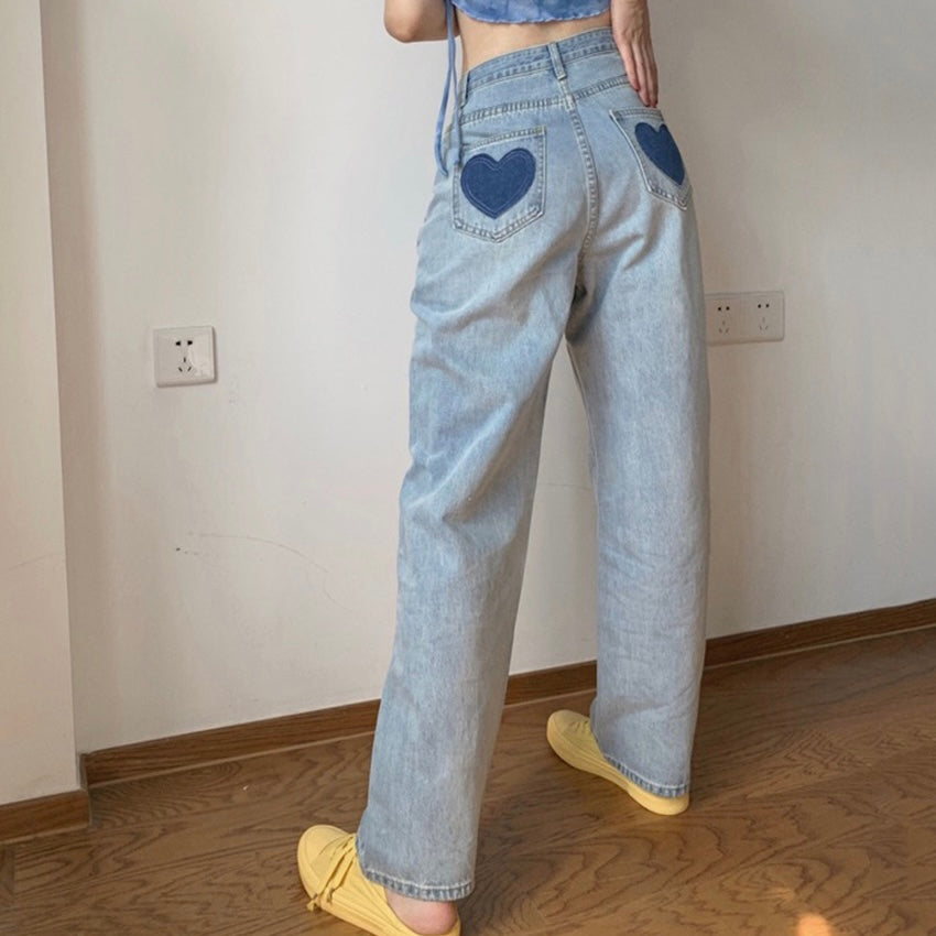 Heart Pocket Jeans