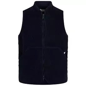 Himalayas Fleece Gilet Deep Navy - SS24