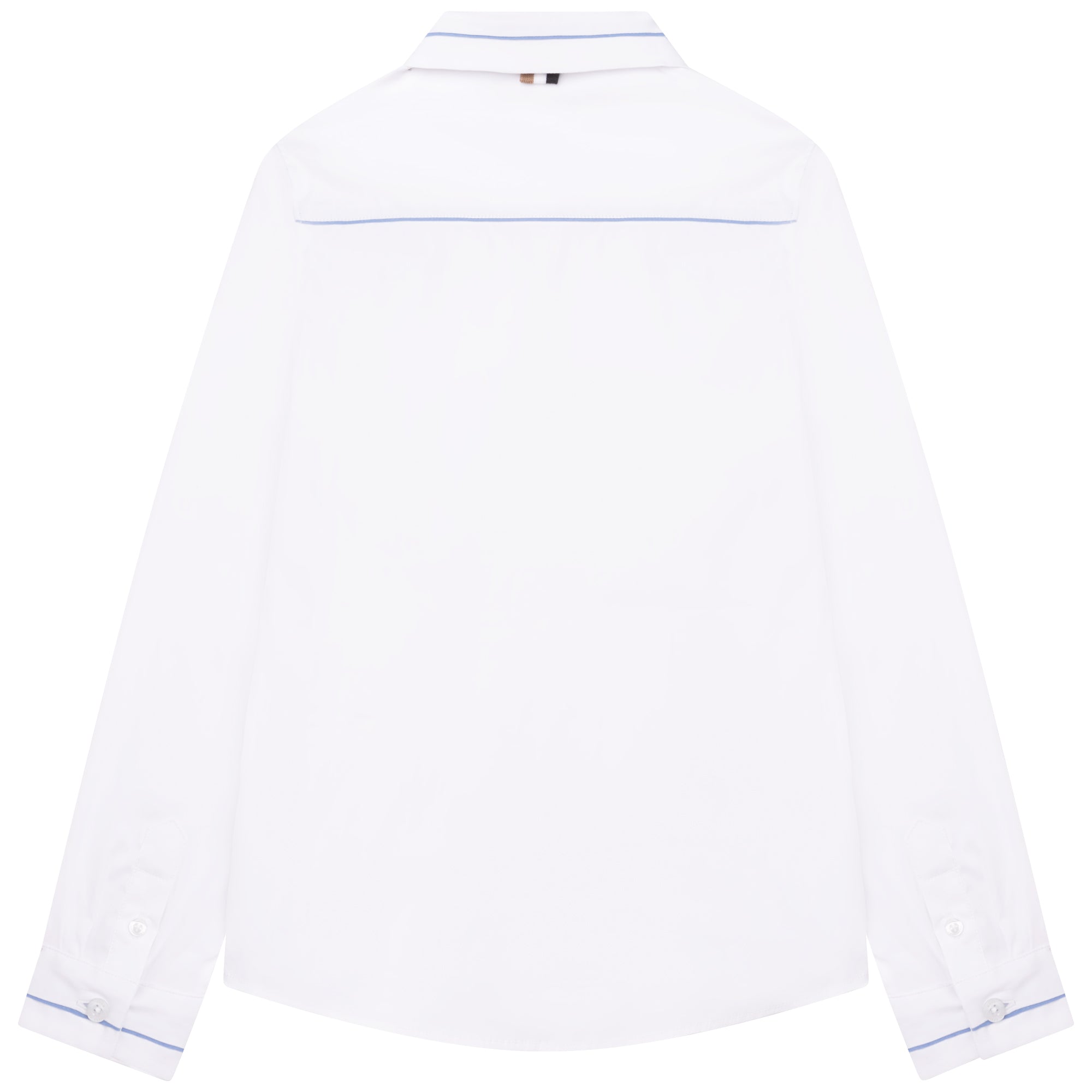 Hugo Boss Boys L/S Dress Shirt _ White J25N65-10B