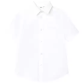 Hugo Boss Boys S/S Dress Shirt_ White J25N63-10B