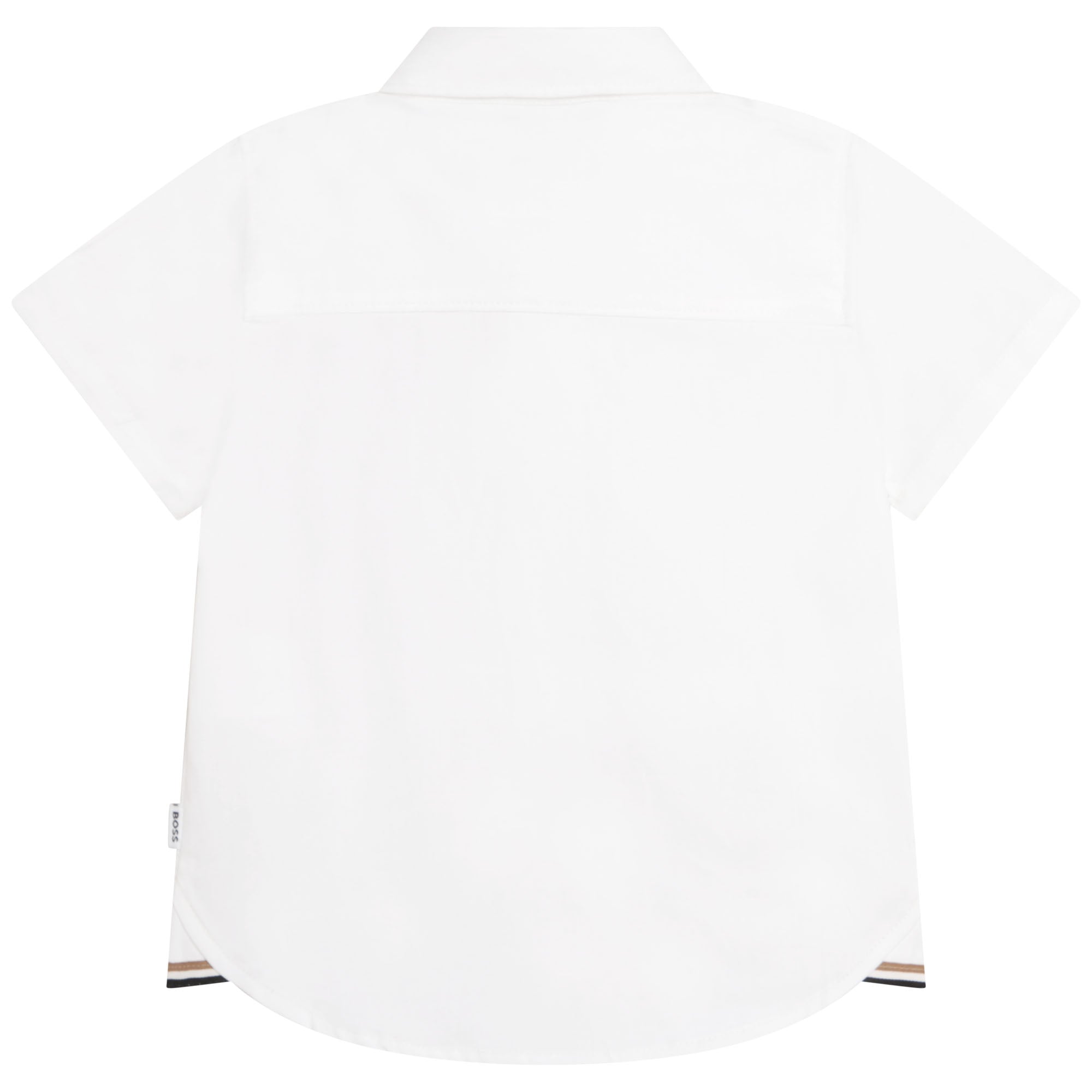 Hugo Boss Toddler Short Sleeve Dress Shirt_White J05982-10P