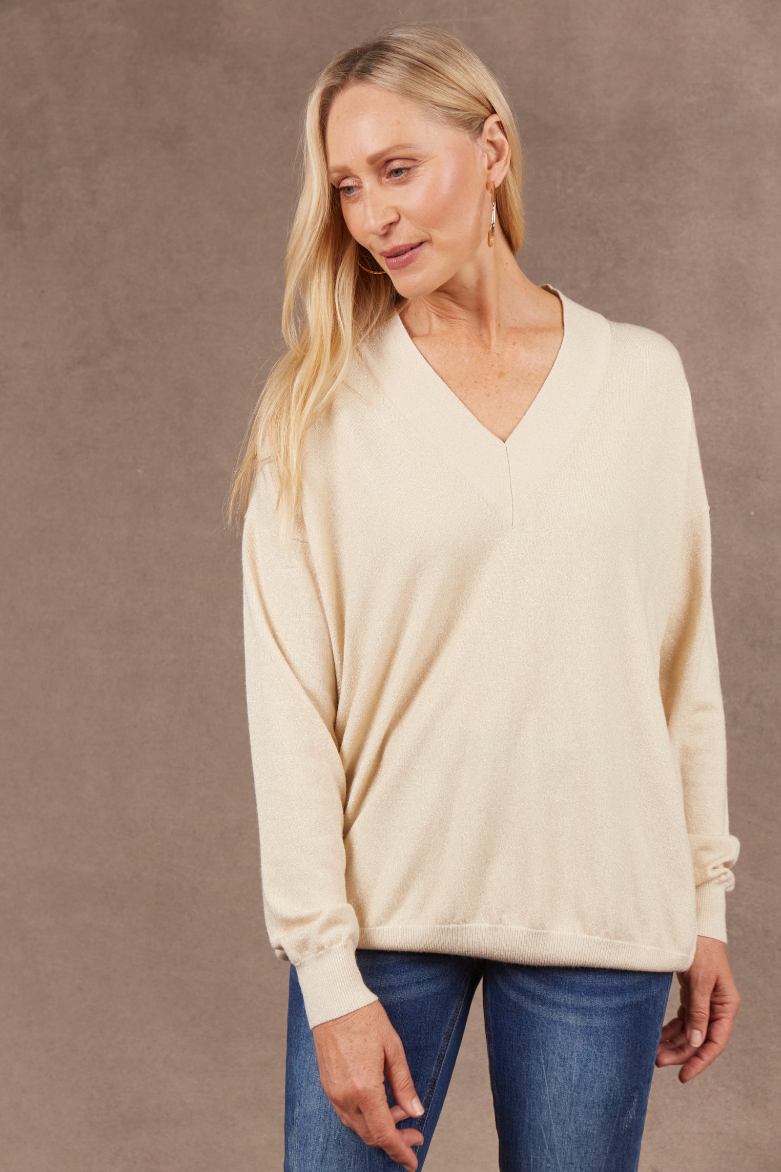 Irula Knit - Malt Lurex