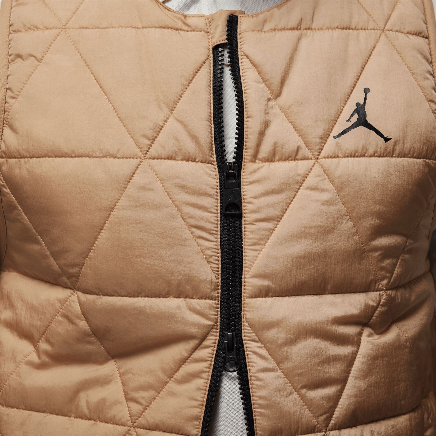 Jordan Sport Regular Fit Statement Golf Gilet Brown - AW23