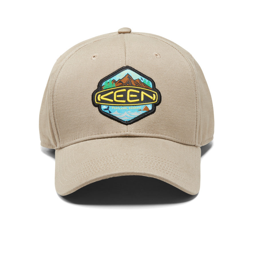 KEEN Badge Hat  |  Tan