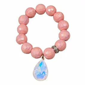 KIG Pink Disco Opal Chunky Bracelet