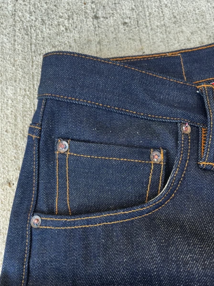 Left Field NYC Greaser 1968 Cone White Oak 13 oz NON Selvedge Denim (size down, running +1 ) Check Specs