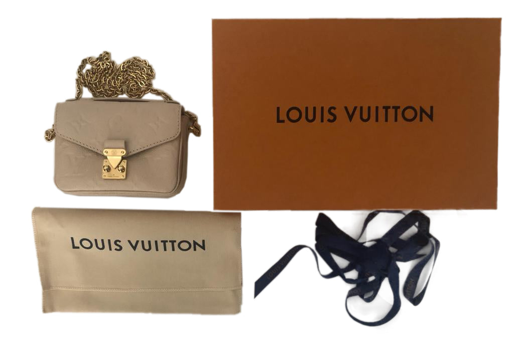 Louis Vuitton Micro Metis - Beige Clair