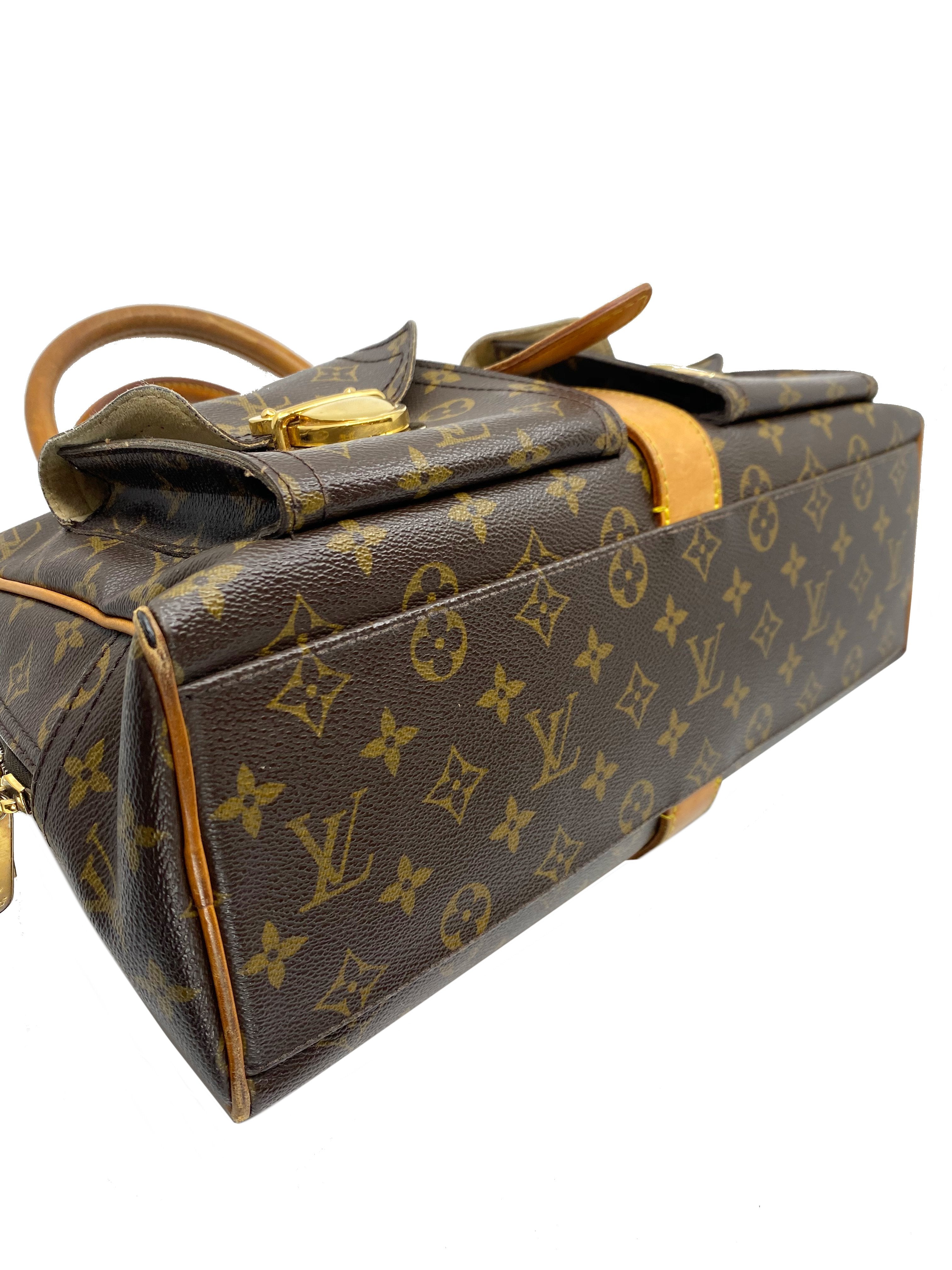 Louis Vuitton Monogram Canvas Manhattan GM Bag