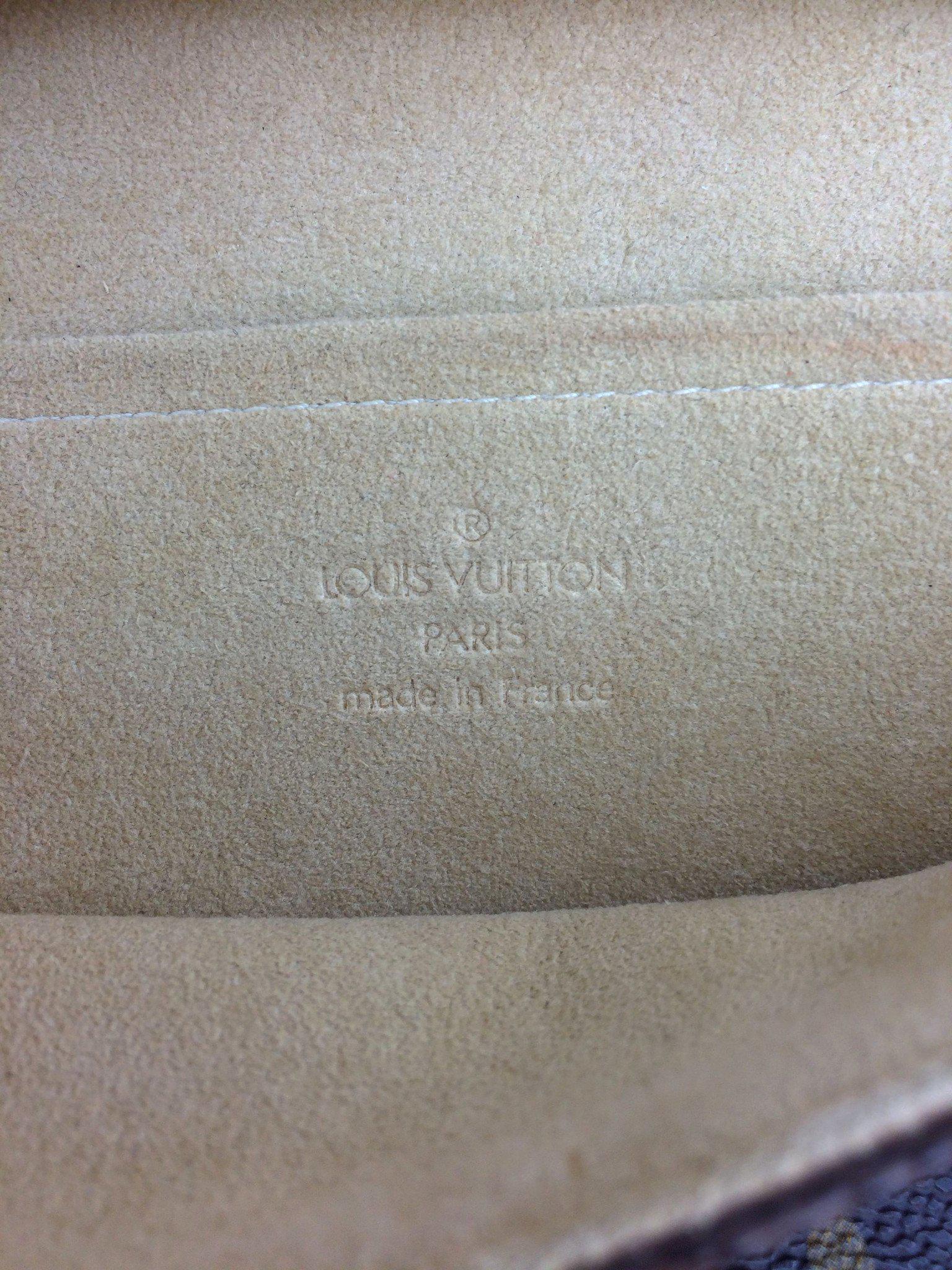 Louis Vuitton Monogram Canvas Pochette Twin GM Bag