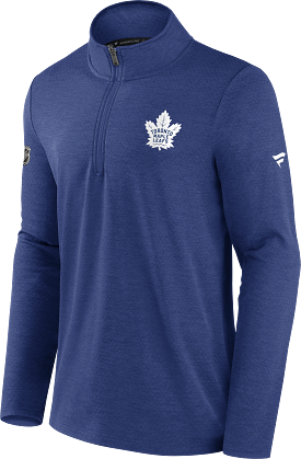 Maple Leafs Fanatics Men's 2022 Authentic Pro Rink Fleece 1/4 Zip