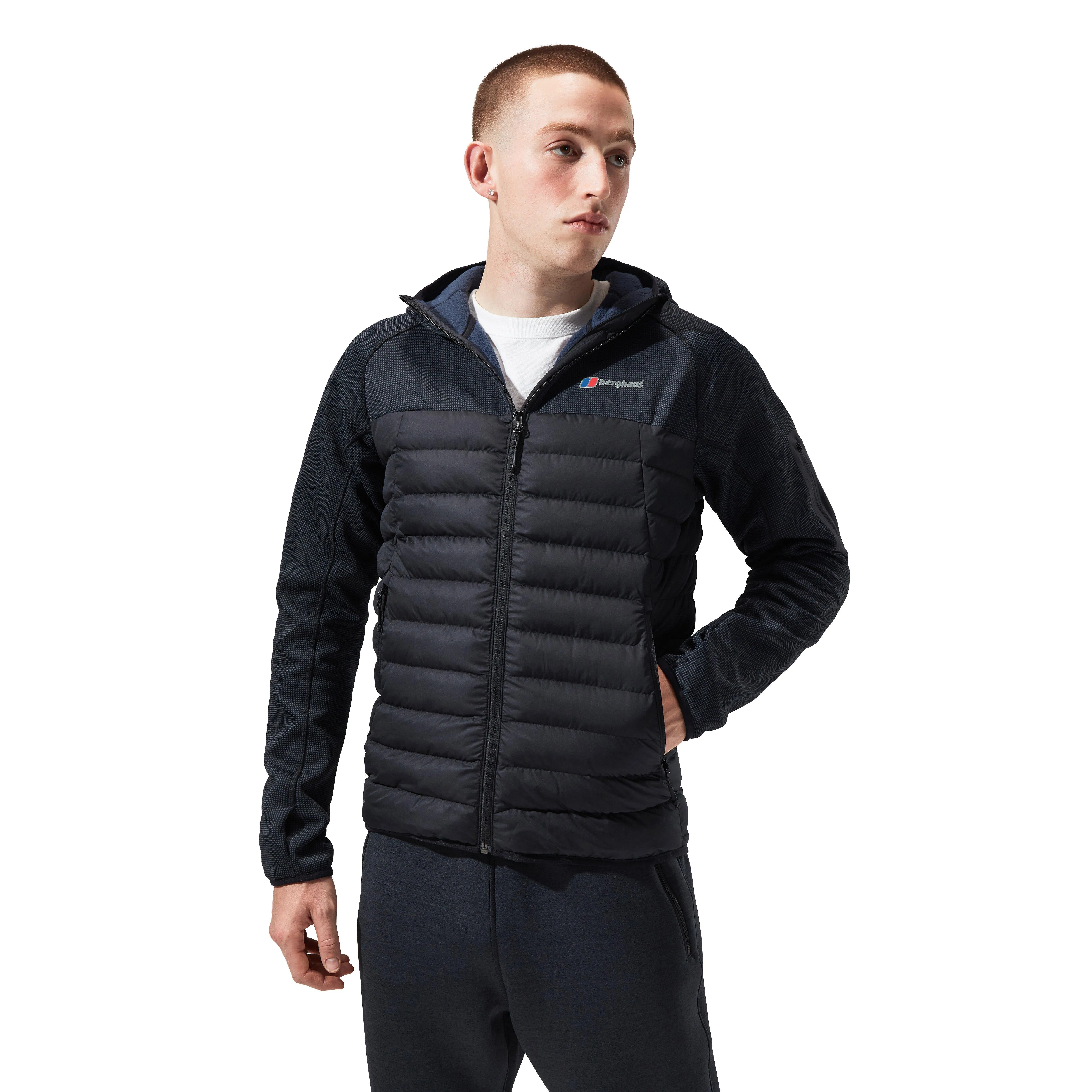 Men's Berghaus Pravitale Hybrid Hoody | Insulated Jackets UK