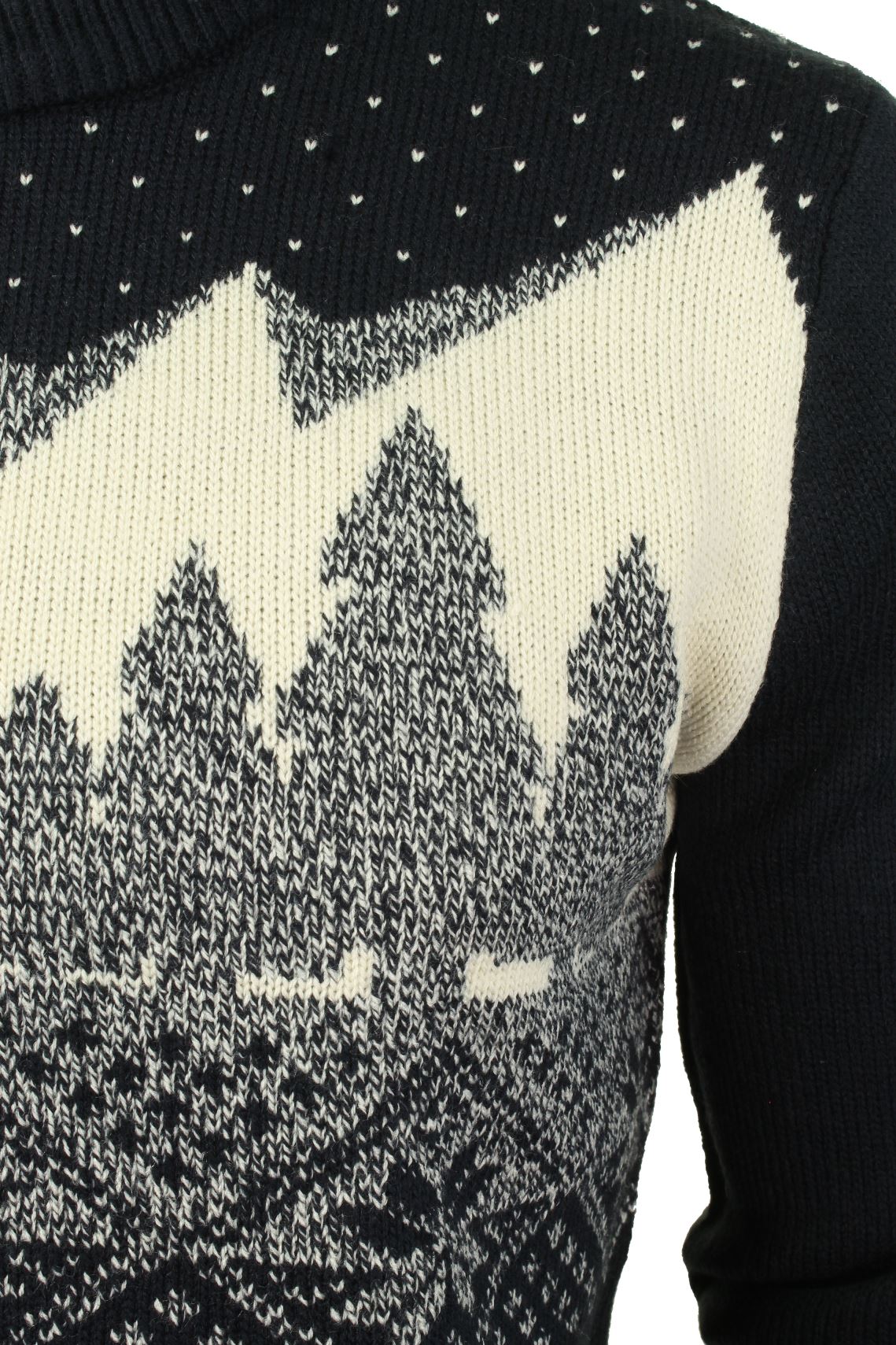 Mens Christmas/ Xmas Jumper Reindeer Snowscene by Xact