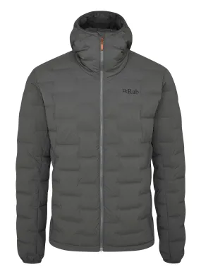 Men's Rab Cubit Stretch Down Hoody - Graphene | Insulated Jackets UK