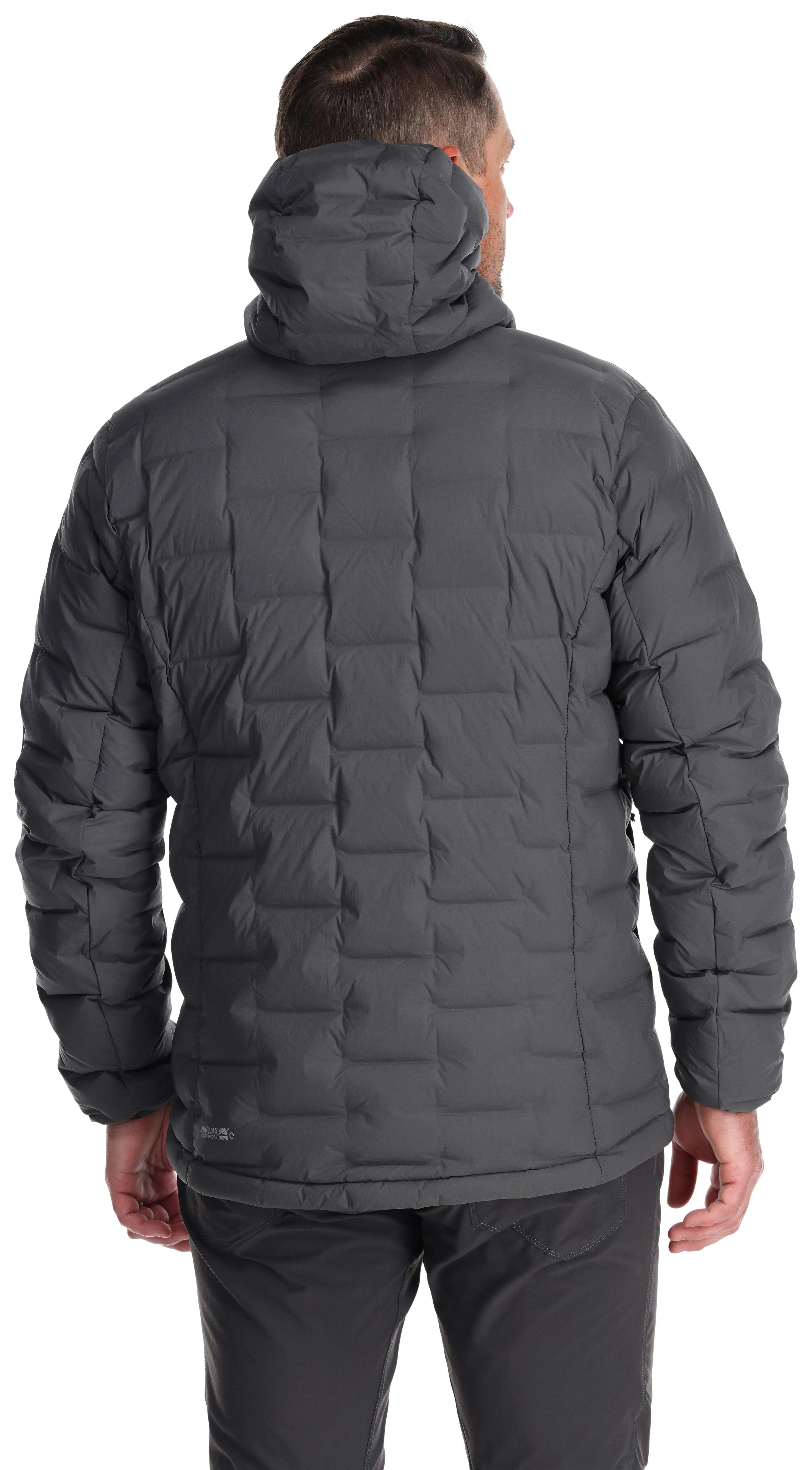 Men's Rab Cubit Stretch Down Hoody - Graphene | Insulated Jackets UK