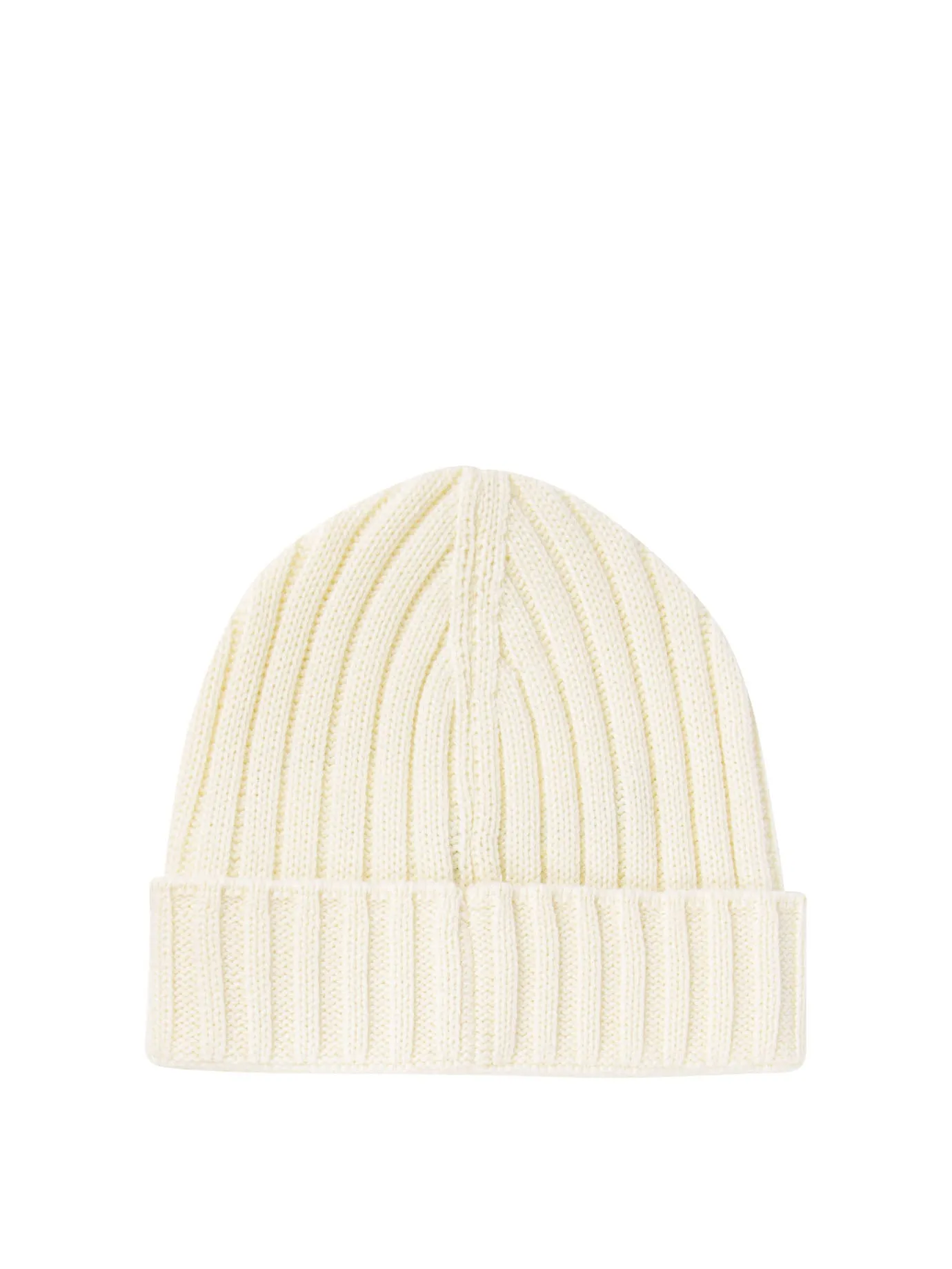 Merino Wool Beanie Hats White